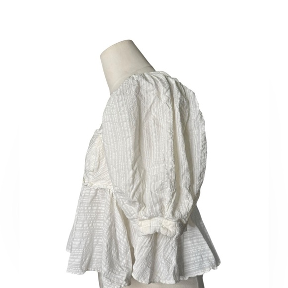 FREE PEOPLE | Leave It To Me Top in Ivory white size XS - Picture 4 of 6